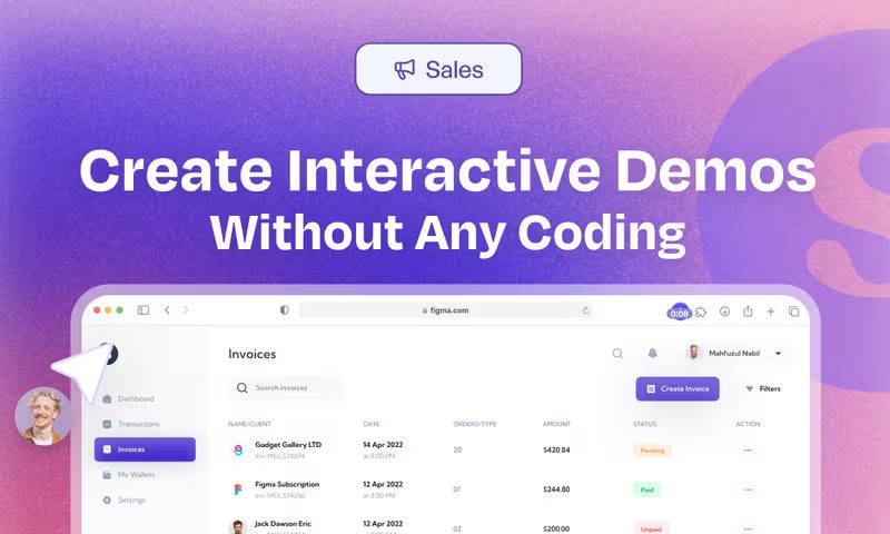 Interactive Demo Builder — Sales Video