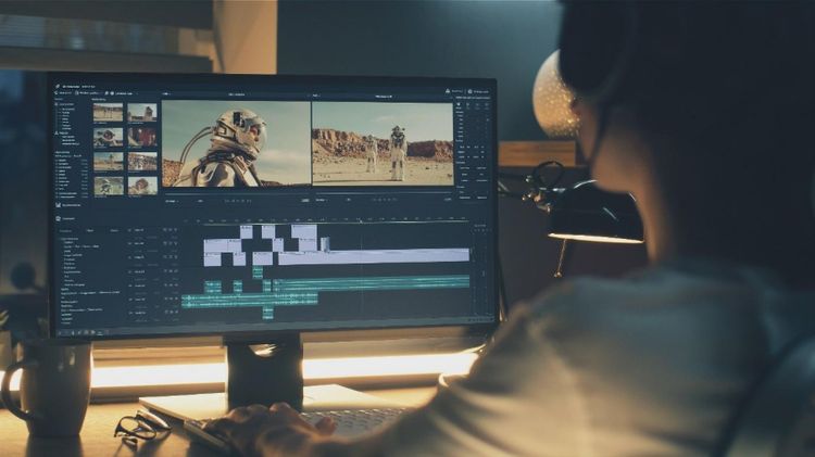 Editing and motion graphics software