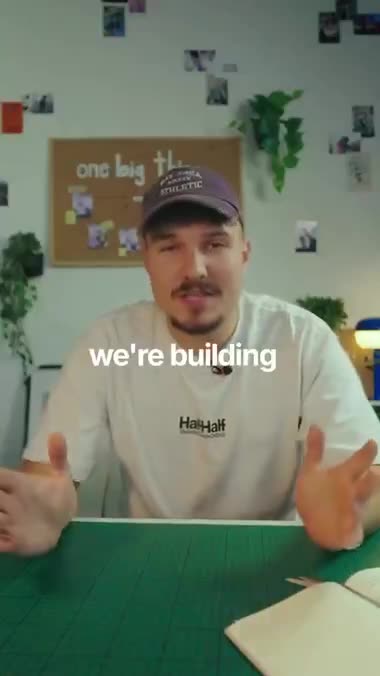 Founder-led brand video still